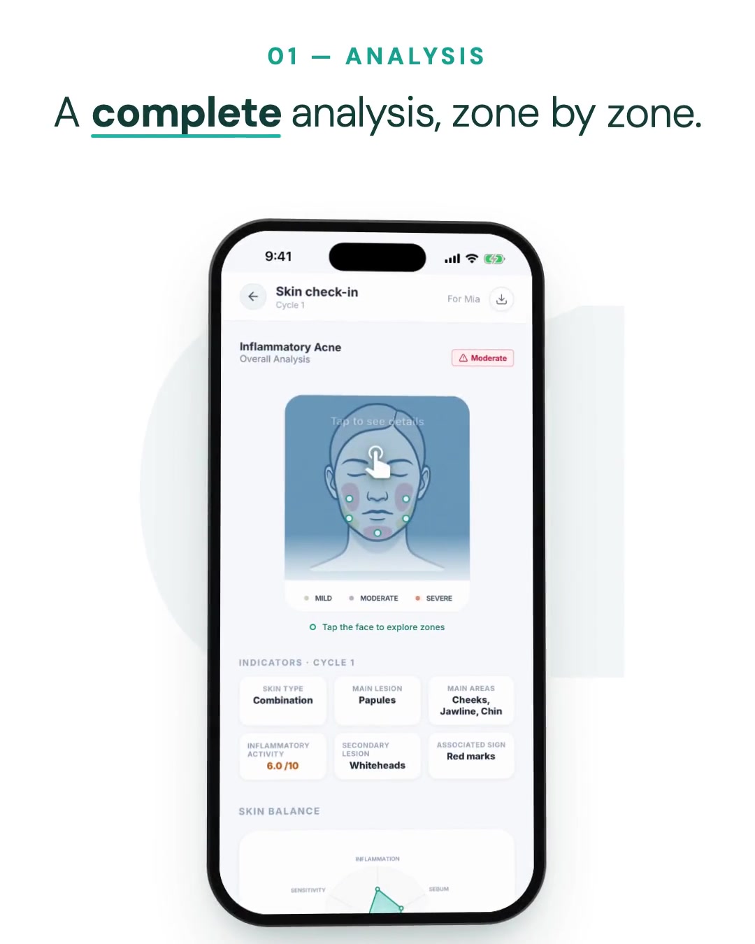 Pré-visualização do vídeo da app Adermio (vídeo em inglês)